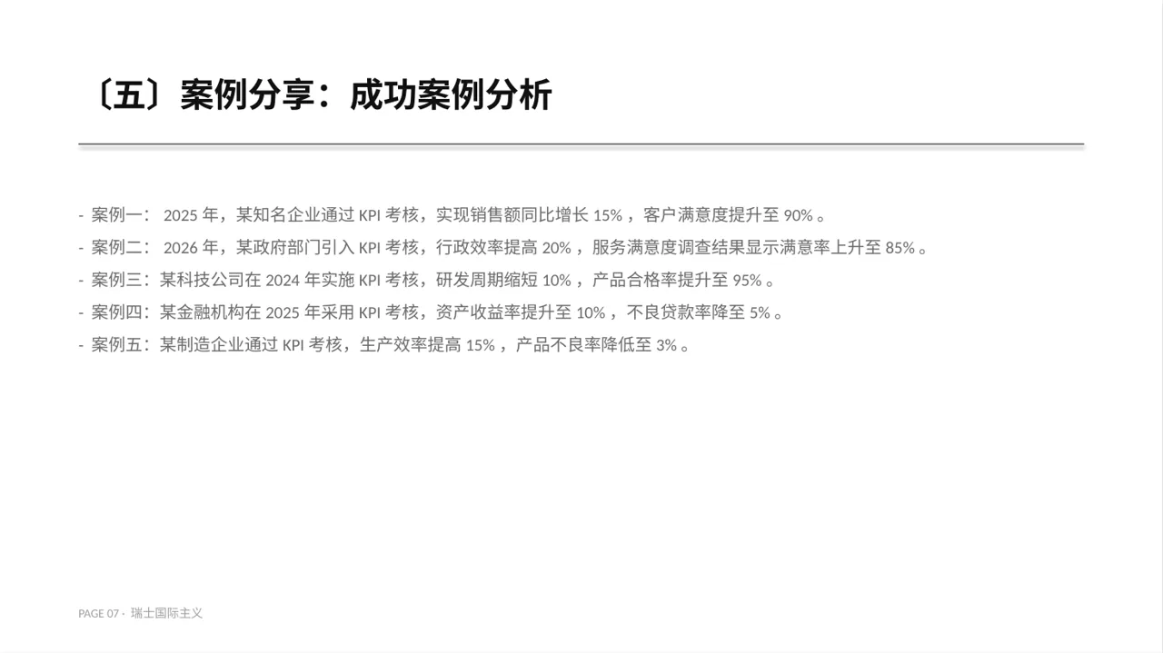 部门KPI绩效考核讲解PPT模板（黄蓝几何风）-3 第7页预览