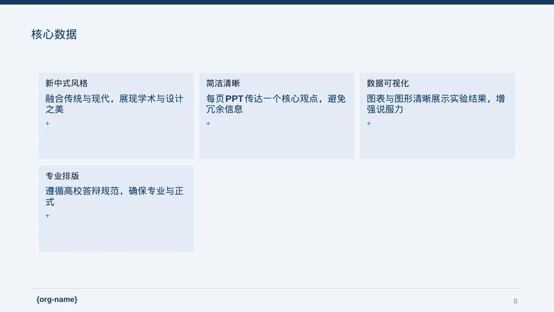 毕业设计最终定稿汇报PPT模板(新中式)-3 第8页预览