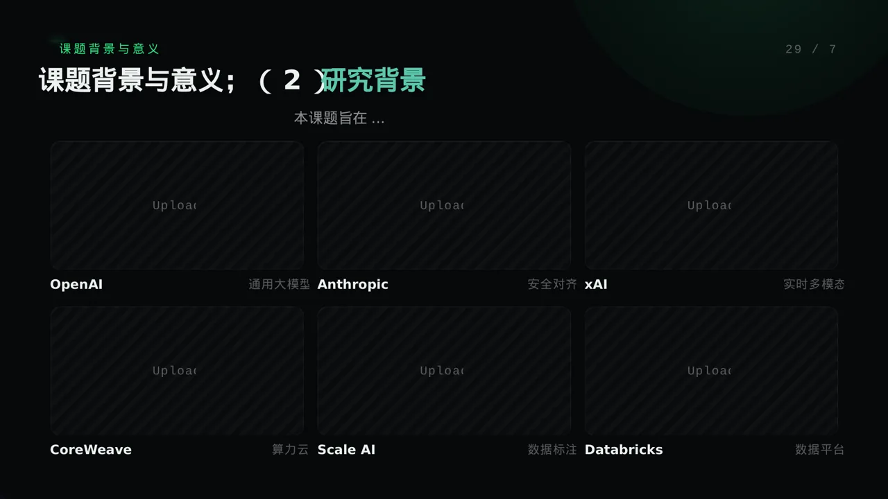 课题研究中期检查汇报PPT模板 第5页预览