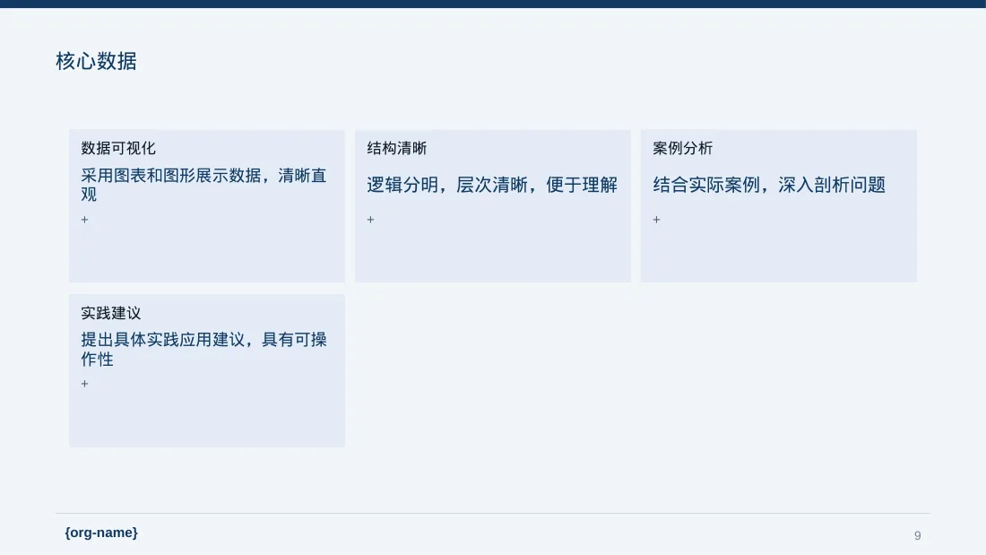 大学专业课结课汇报PPT模板 第9页预览