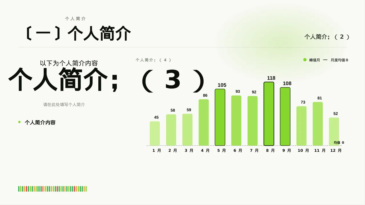 研究生课程学习总结模板 PPT（红黑杂志风） 第3页预览