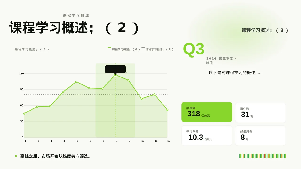 研究生课程学习总结PPT模板（红黑杂志风） 第4页预览