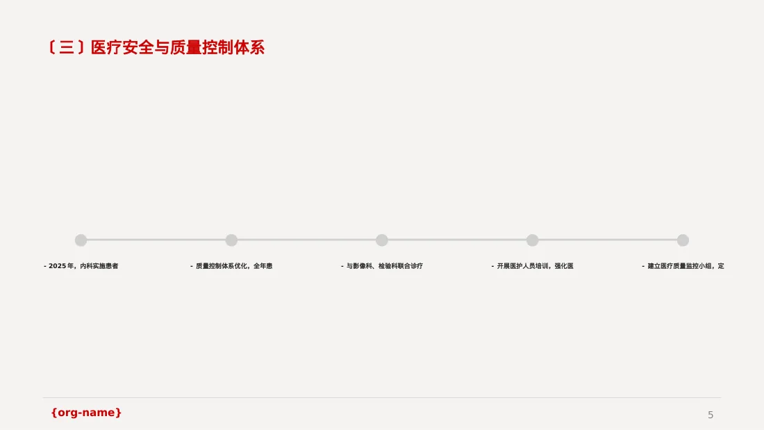 医院内科科室年度工作总结PPT模板（黄蓝几何风）-3 第5页预览