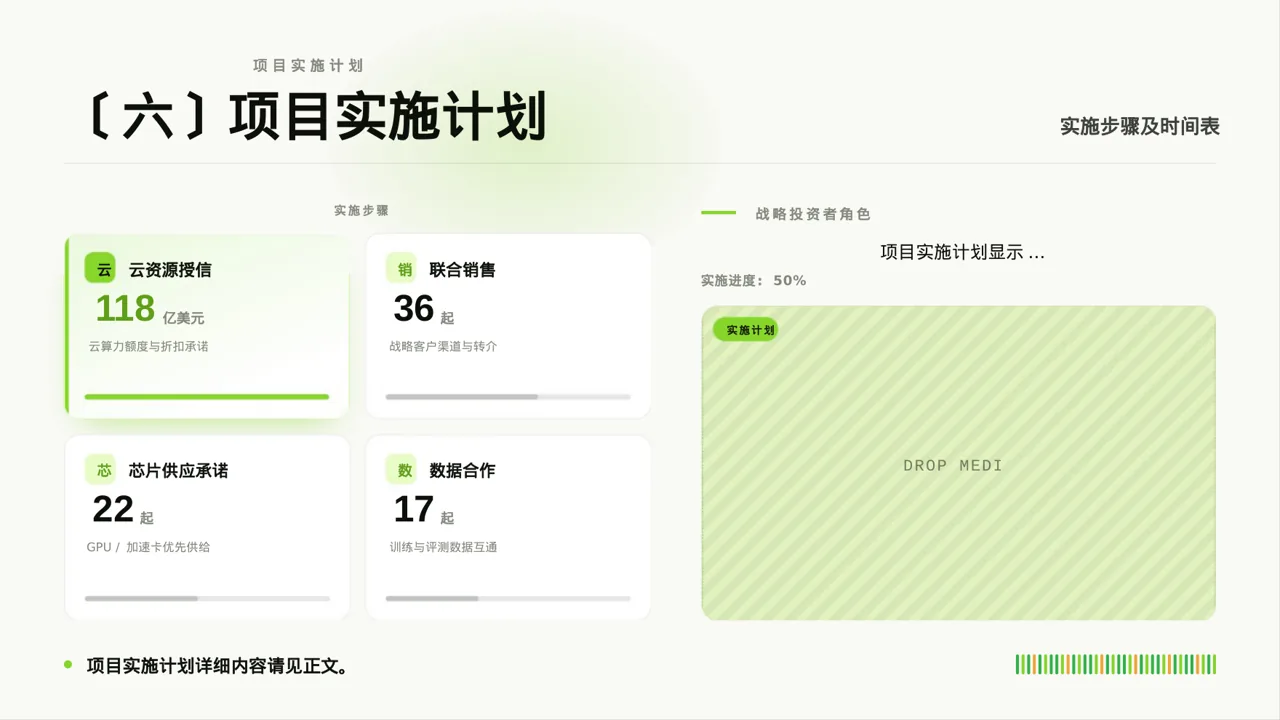 项目投资可行性研究报告PPT模板（深蓝学术风）-2 第7页预览