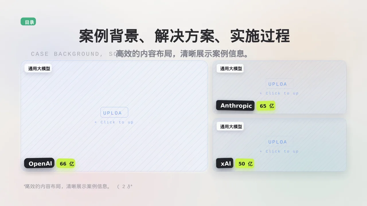 产品案例效果展示模板 PPT 第4页预览