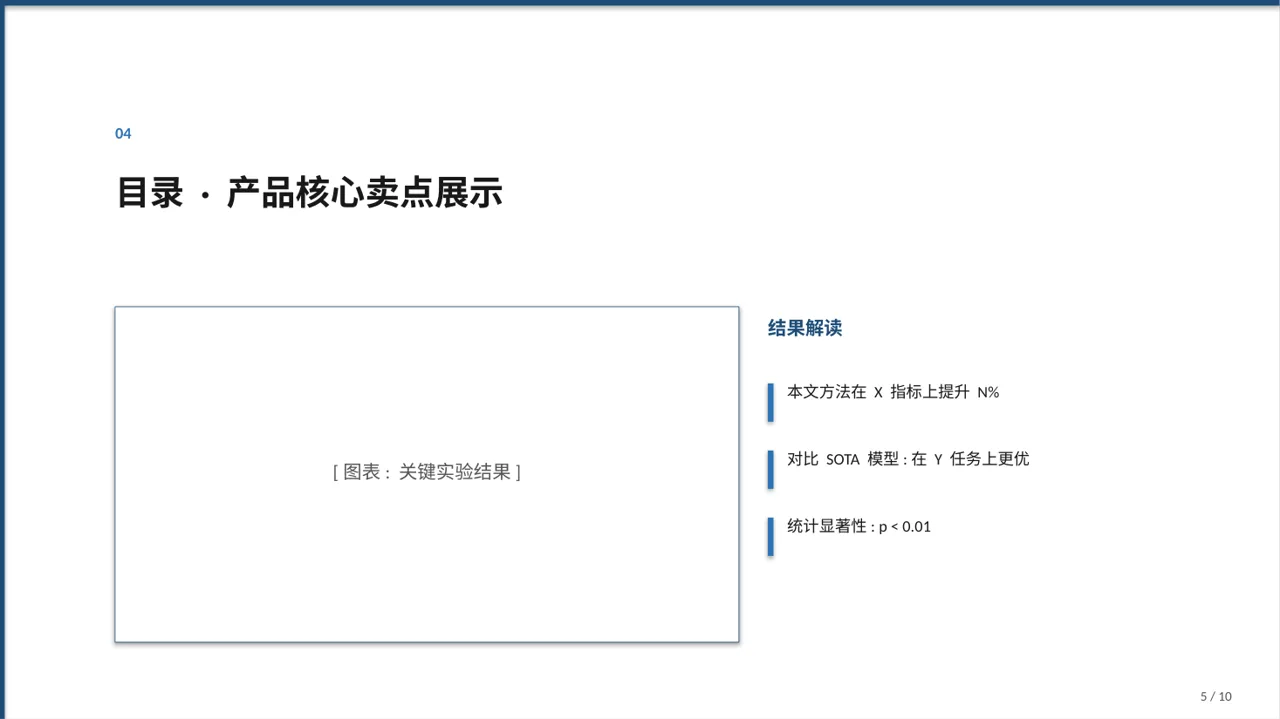 产品核心卖点包装展示 PPT模板 第5页预览