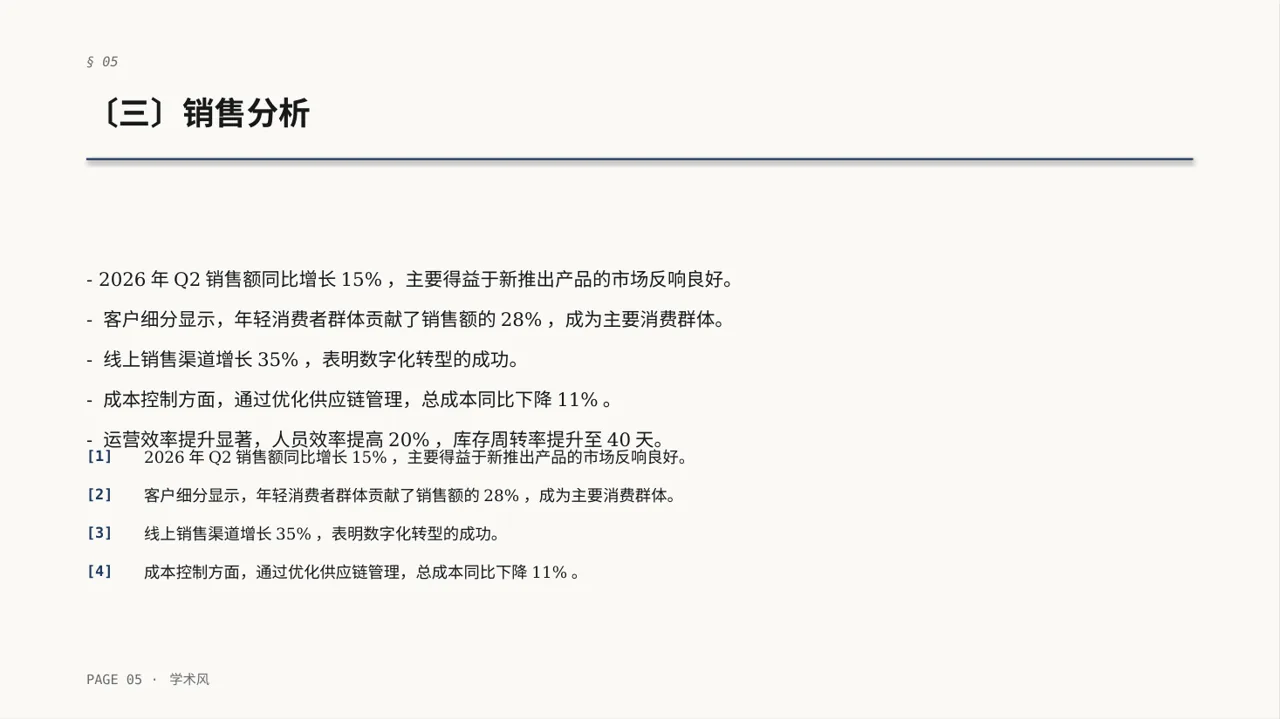 单店日常运营管理报告PPT模板 第5页预览