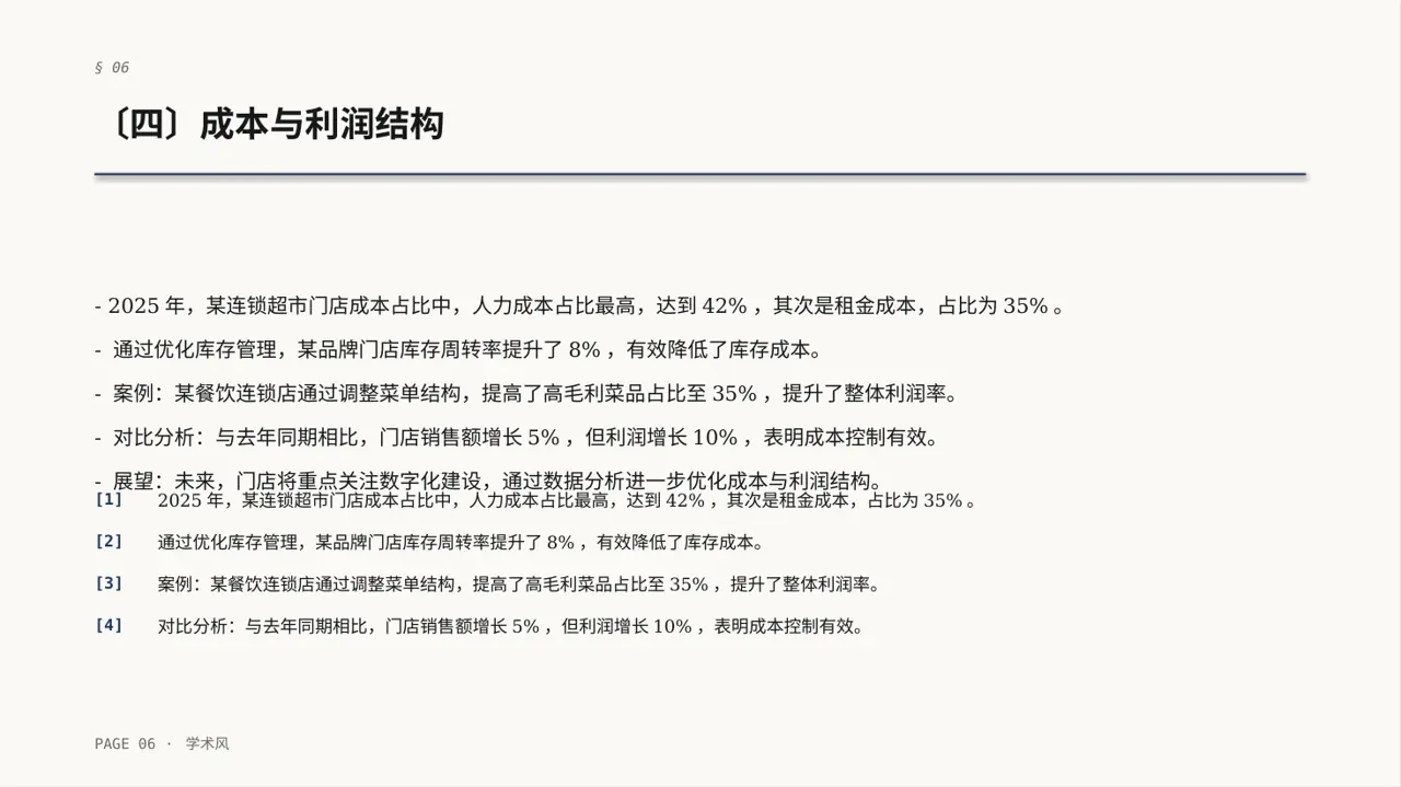 单店日常运营管理报告PPT模板 第6页预览