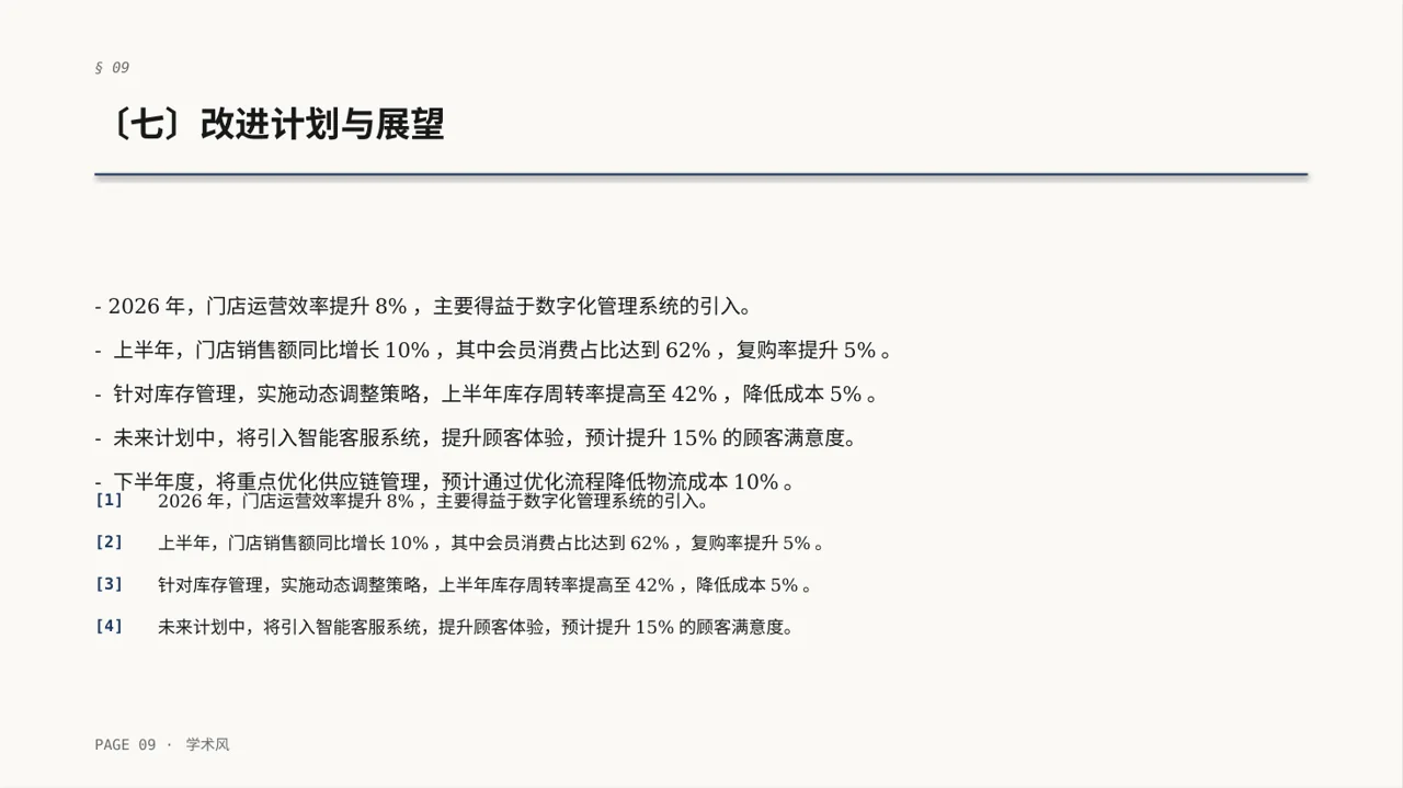 单店日常运营管理报告PPT模板 第9页预览