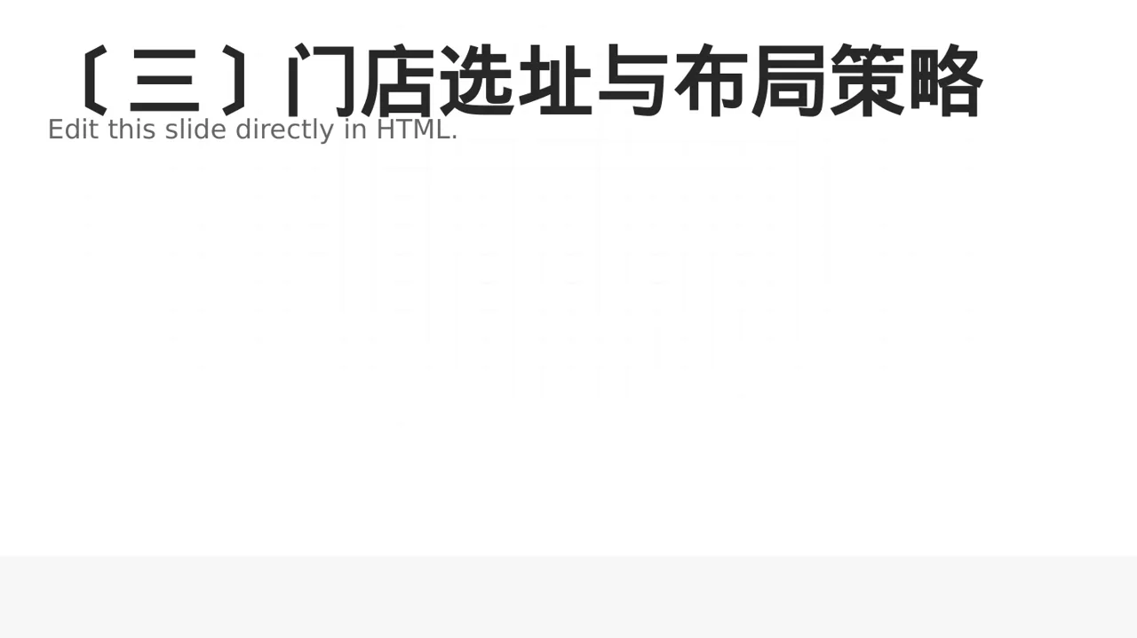 连锁门店扩张发展规划 PPT模板 第4页预览
