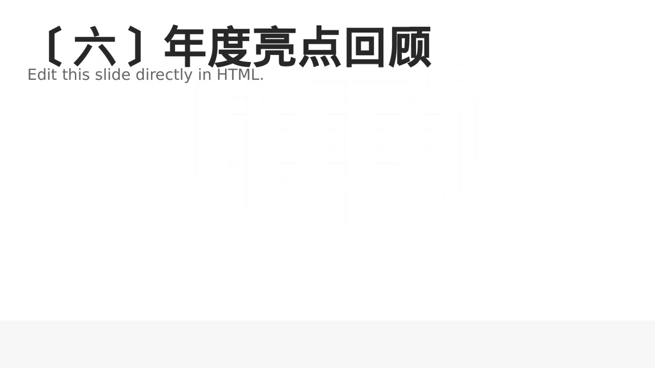 公司年度经营总结年会PPT模板（红黑杂志风） 第7页预览