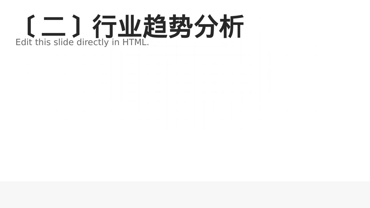 行业峰会企业发言PPT模板（黑白极简风） 第3页预览