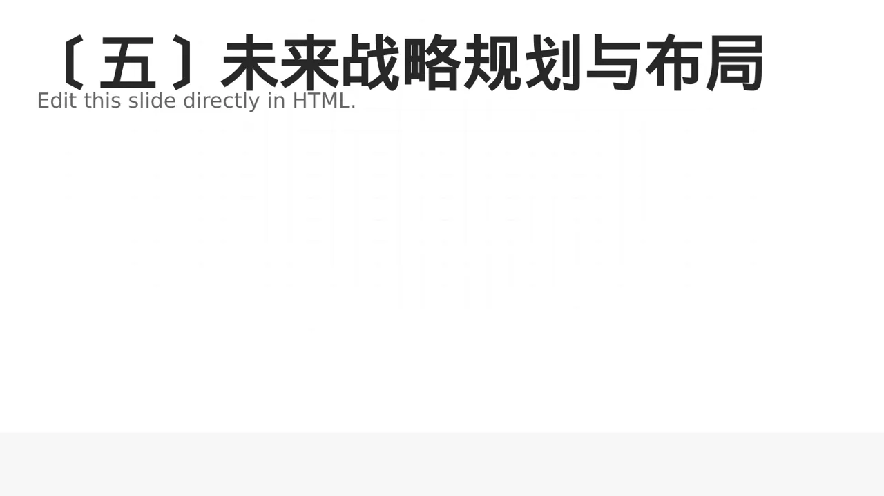 集团高层对外演讲专用版式PPT模板 第6页预览