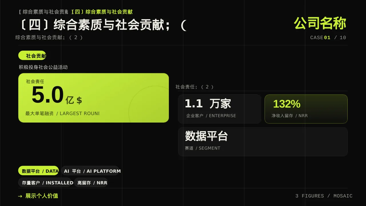奖学金竞选答辩PPT模板 第8页预览