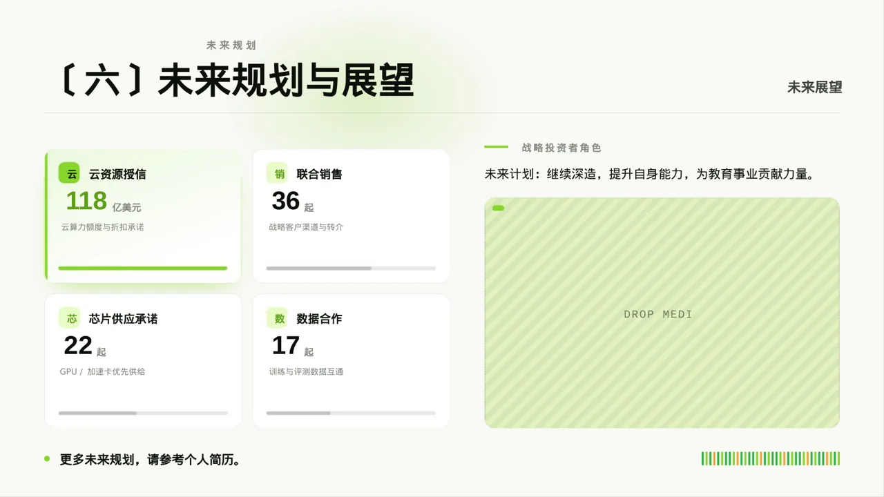 高校专区 评优评先个人介绍模板（红黑杂志风） 第7页预览