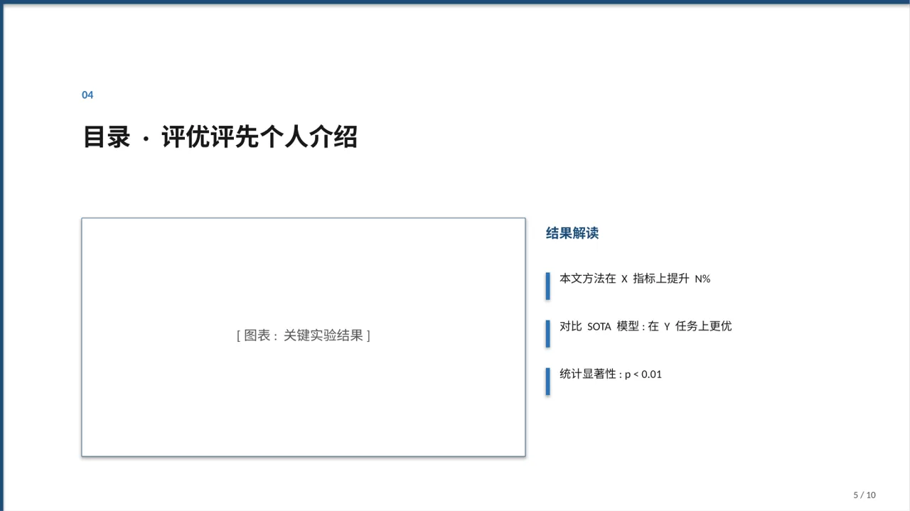 高校专区极简风评优评先个人介绍PPT模板 第5页预览
