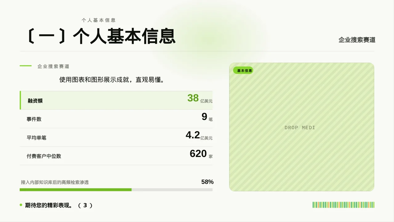 现代编辑风评优评先个人介绍PPT模板（红黑杂志风） 第5页预览