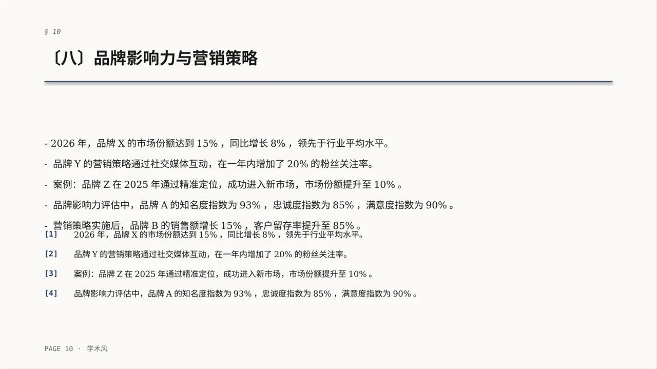 行业地位介绍展示文稿PPT模板 第10页预览