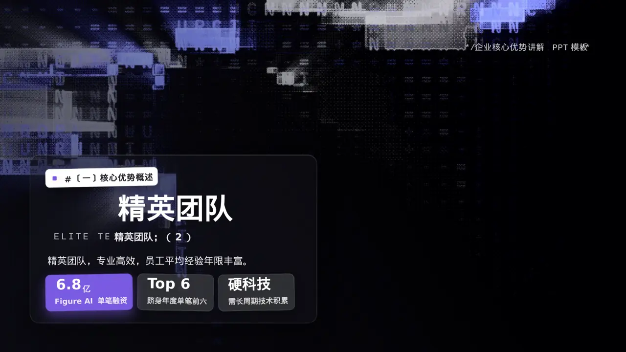 企业核心优势讲解 PPT模板 第5页预览