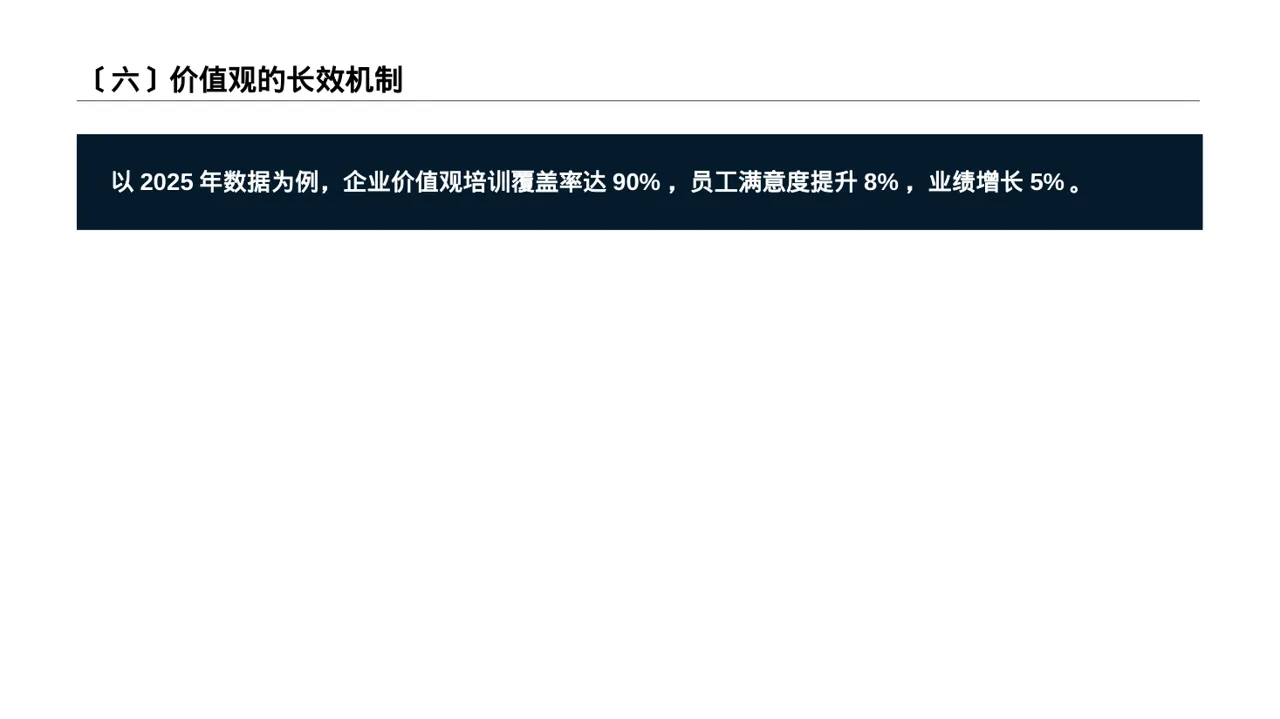 企业价值观学习文稿 PPT模板 第7页预览
