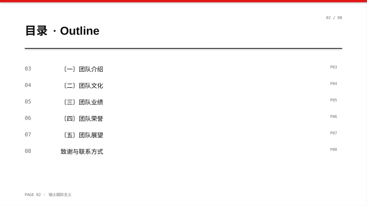 企业团队风采展示PPT模板 第2页预览