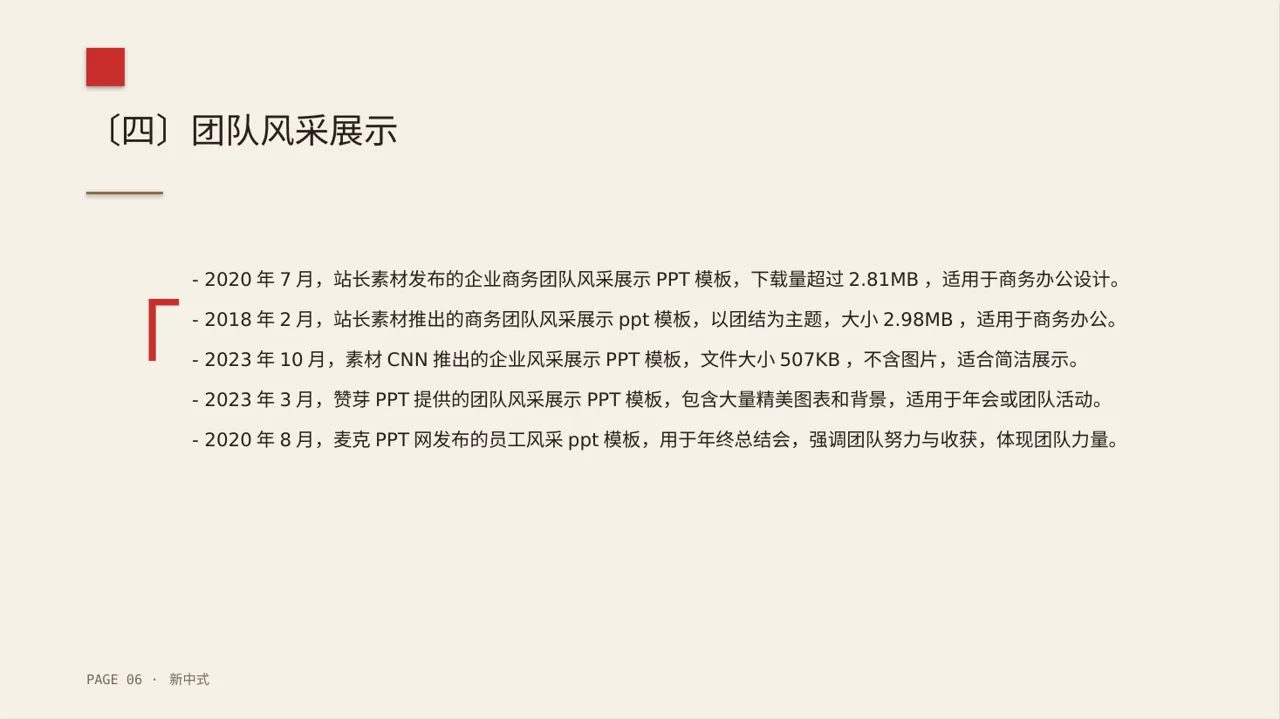 企业团队风采展示PPT模板 第6页预览