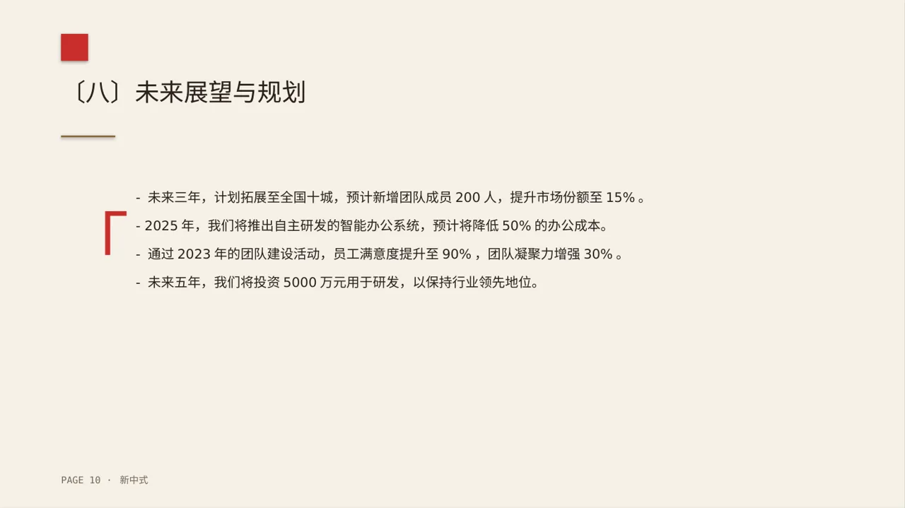 企业团队风采展示PPT模板 第10页预览
