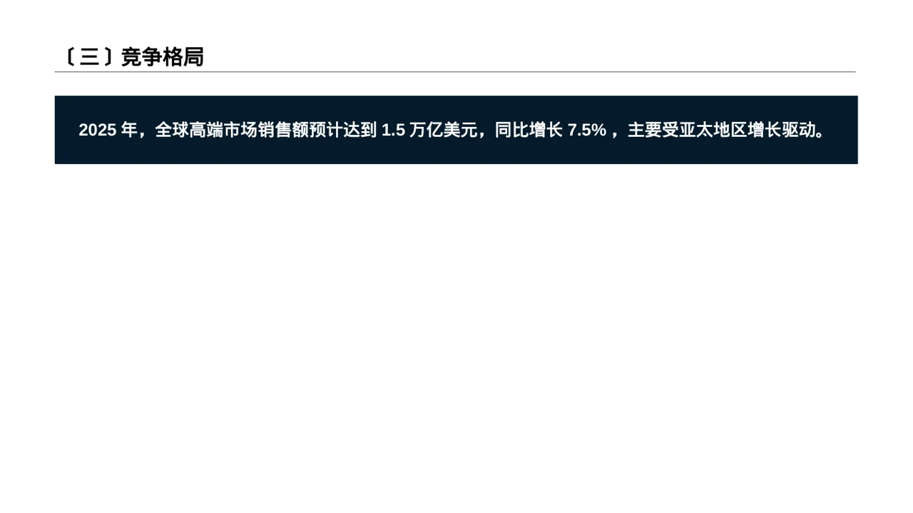 高端市场需求分析文稿 PPT模板 第4页预览