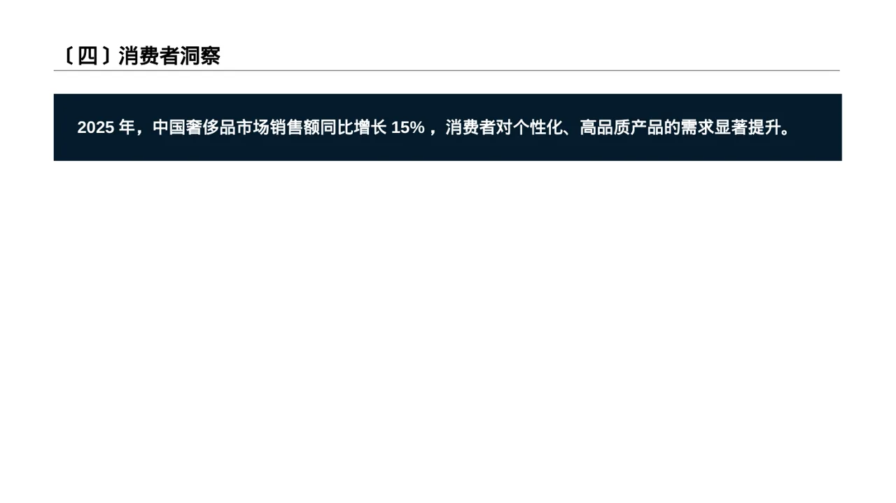 高端市场需求分析文稿 PPT模板 第5页预览