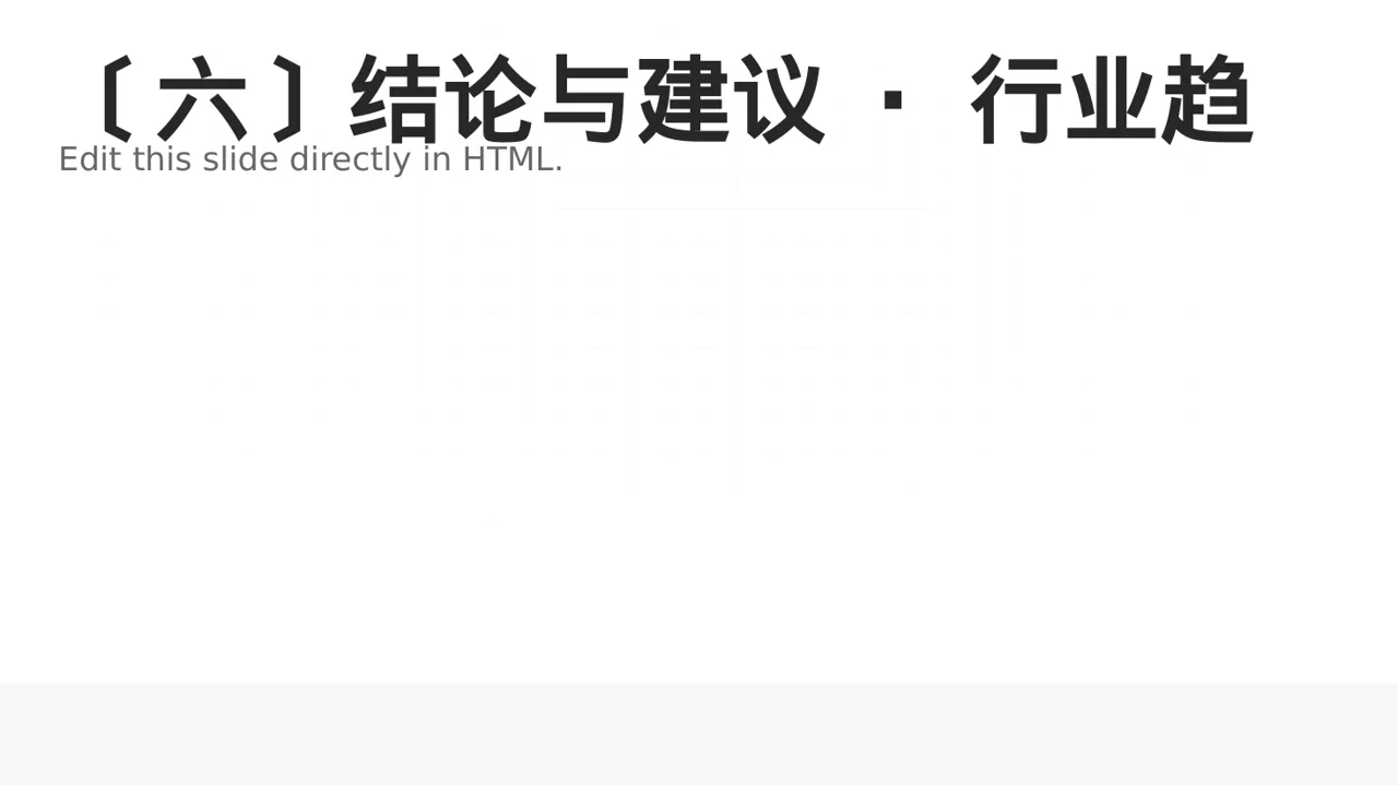行业未来三年发展趋势预判 PPT模板（数据图表风） 第7页预览