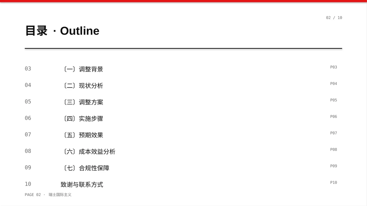 人员编制优化调整说明PPT模板 第2页预览