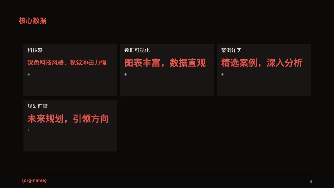 员工关系管理工作报告PPT模板 第8页预览