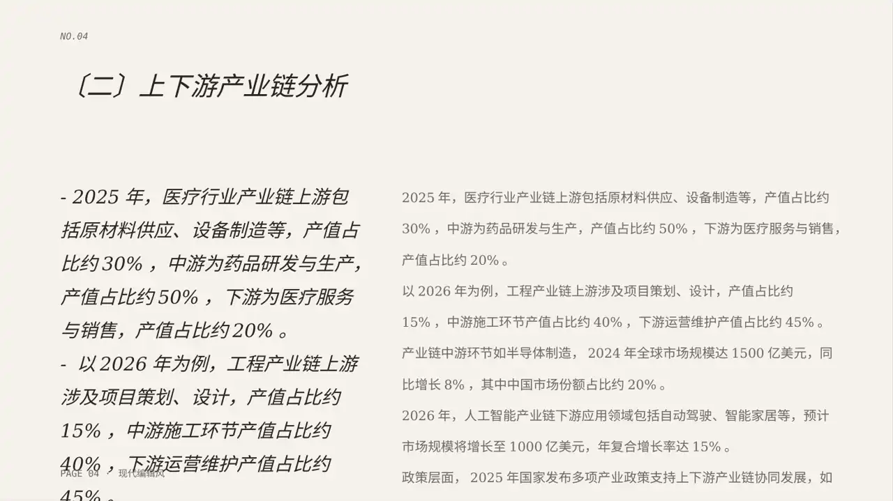 上下游产业链布局讲解PPT模板 第4页预览