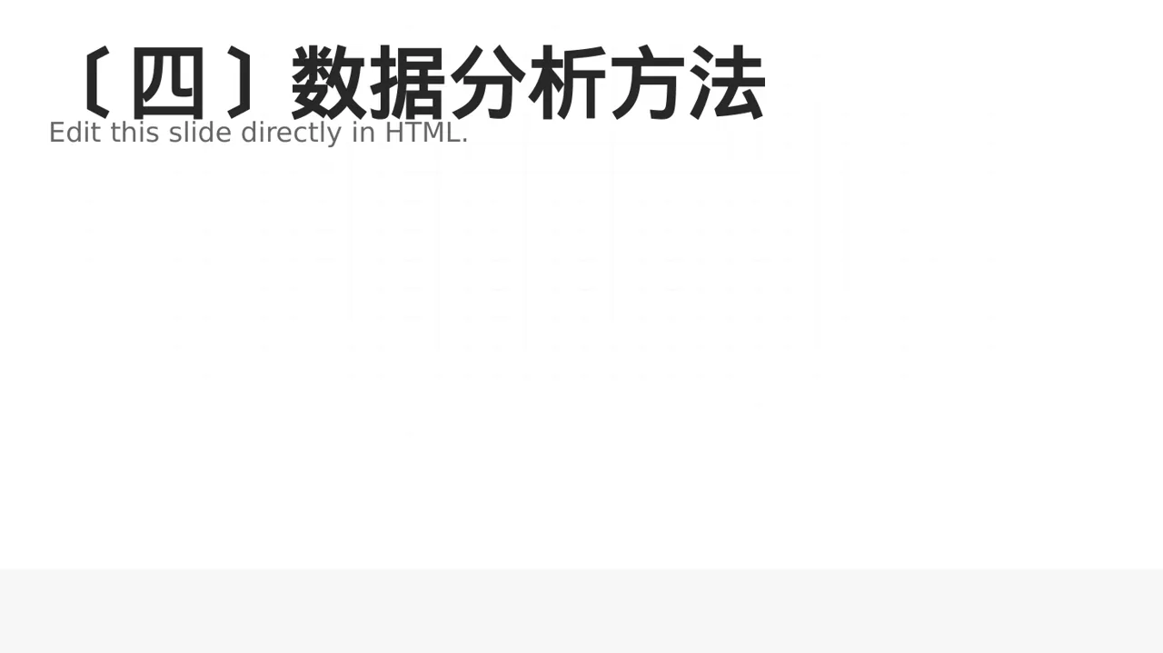 调查问卷数据整理展示 PPT模板 第5页预览