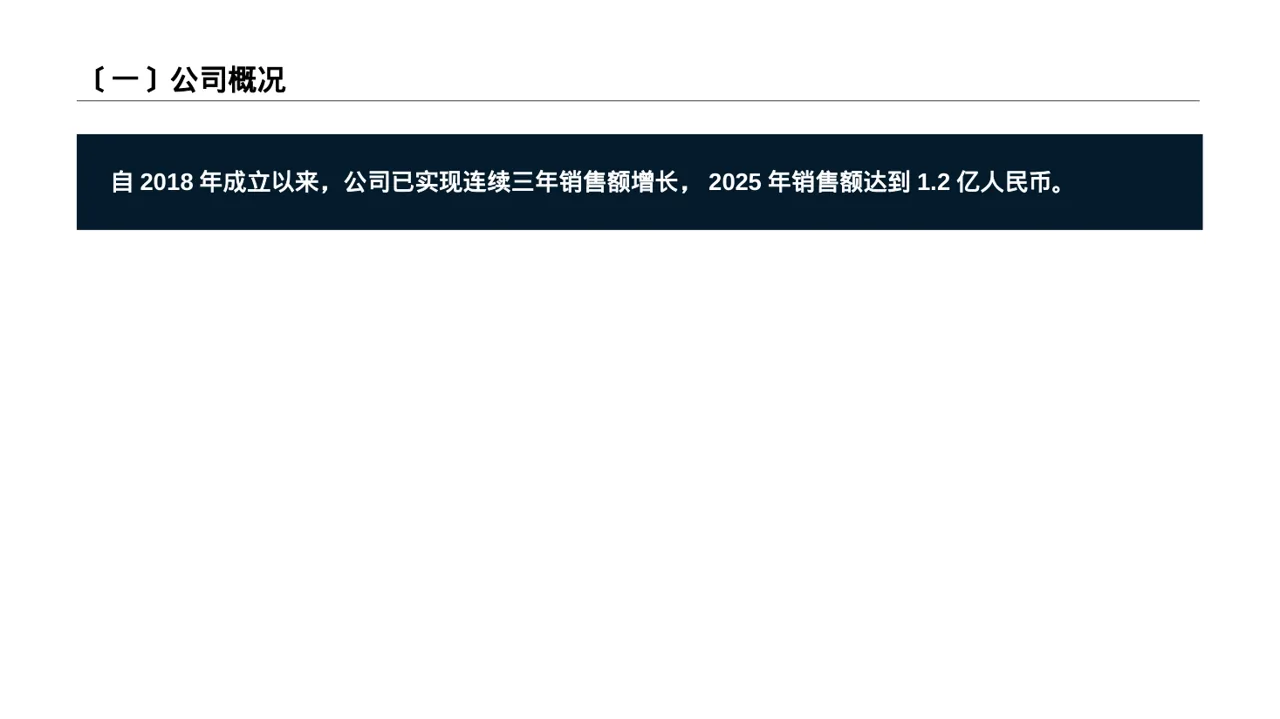年度销售数据拆解汇报PPT模板 第2页预览