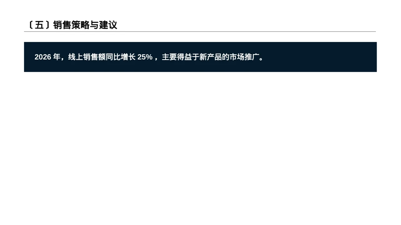 年度销售数据拆解汇报PPT模板 第6页预览
