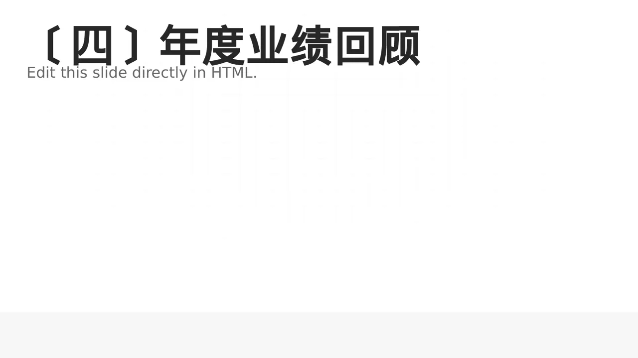 公司年会流程展示模板 PPT模板 第5页预览