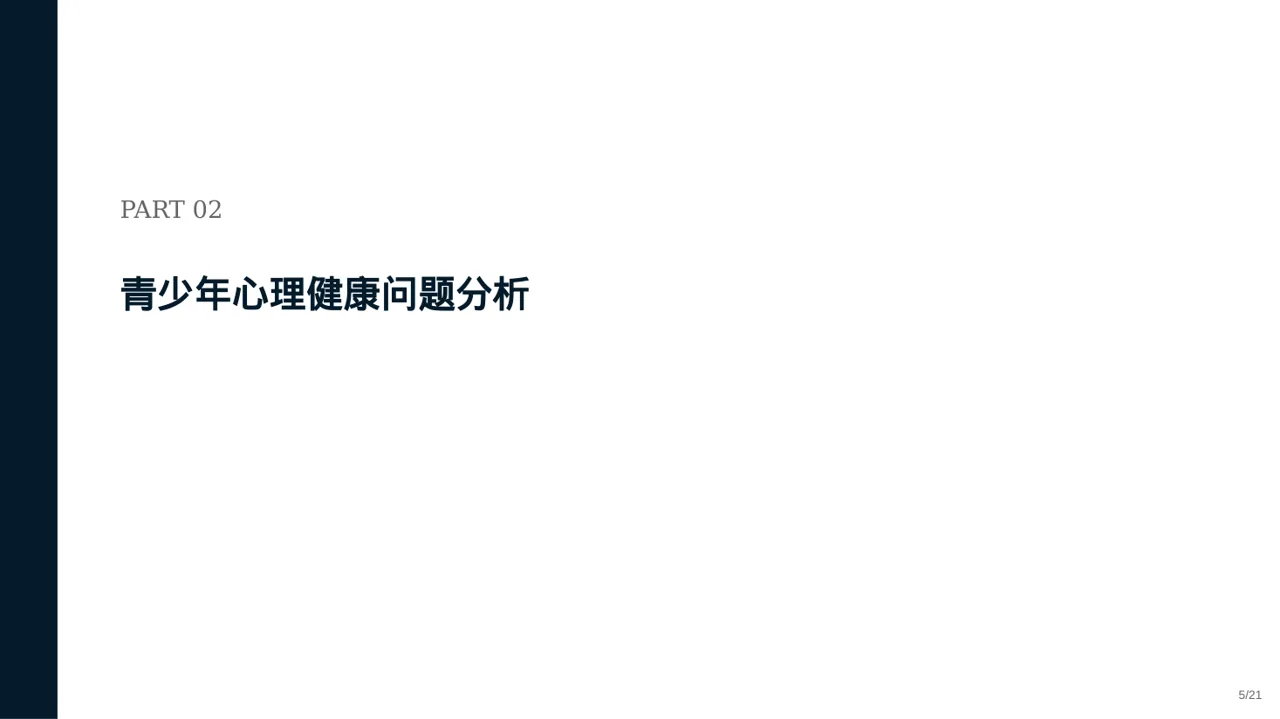 青少年身心健康教育 PPT模板 第5页预览