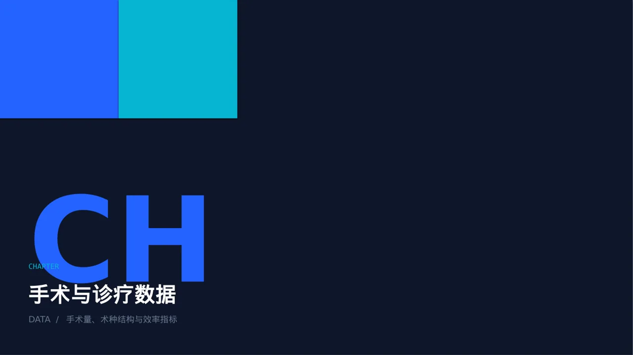 外科科室工作进度汇报 PPT模板 第6页预览