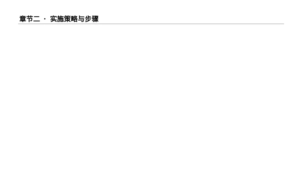 新建项目落地实施规划方案PPT模板 第3页预览