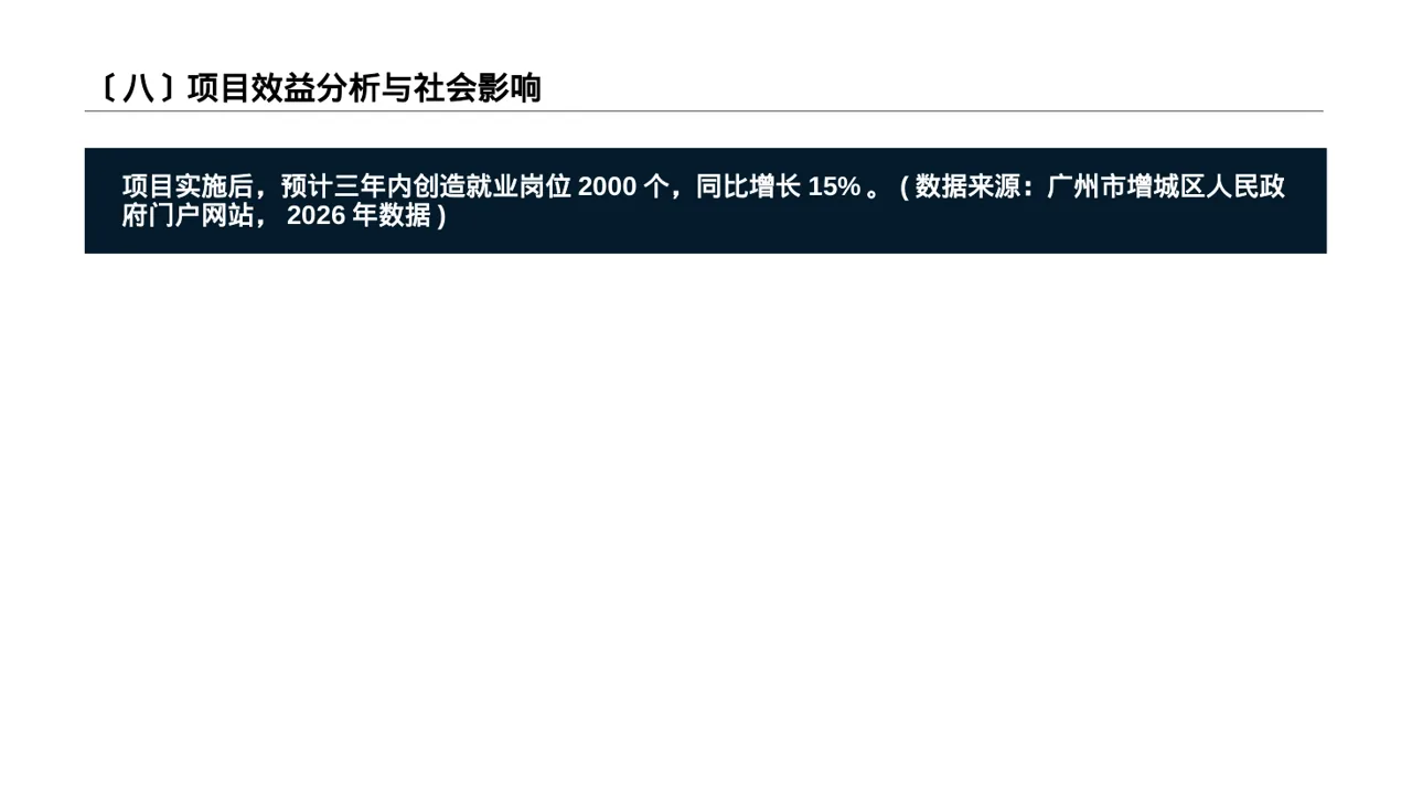 政府扶持项目立项申报 PPT模板 第9页预览