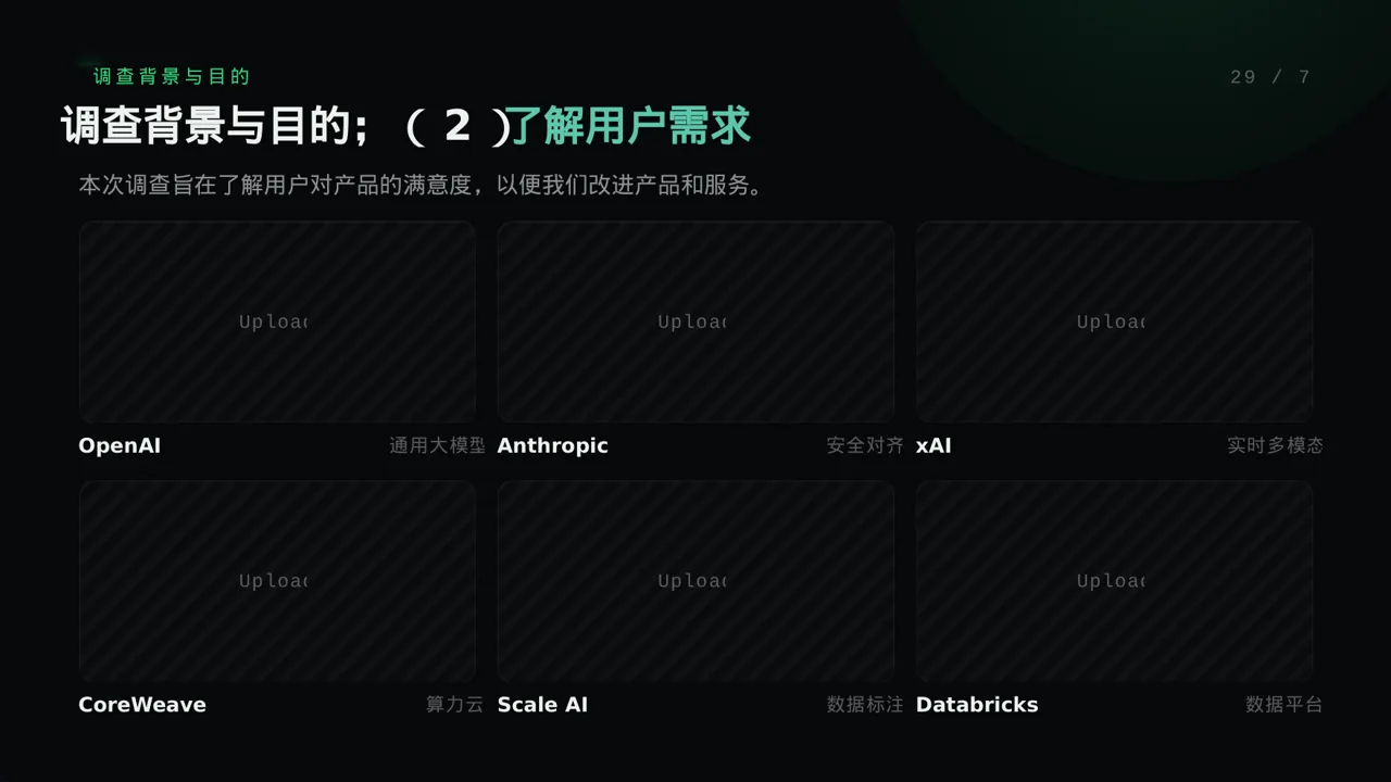 用户满意度调查结果汇总 PPT模板 第5页预览
