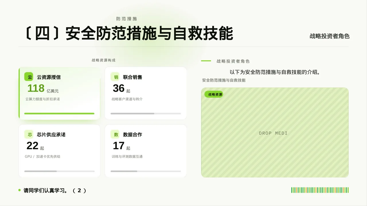 校园安全教育主题班会PPT模板 第7页预览