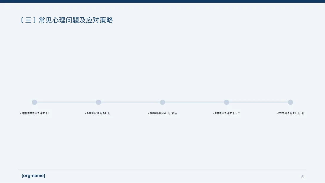 高校专区心理健康主题班会PPT模板（数据图表风）-2 第5页预览