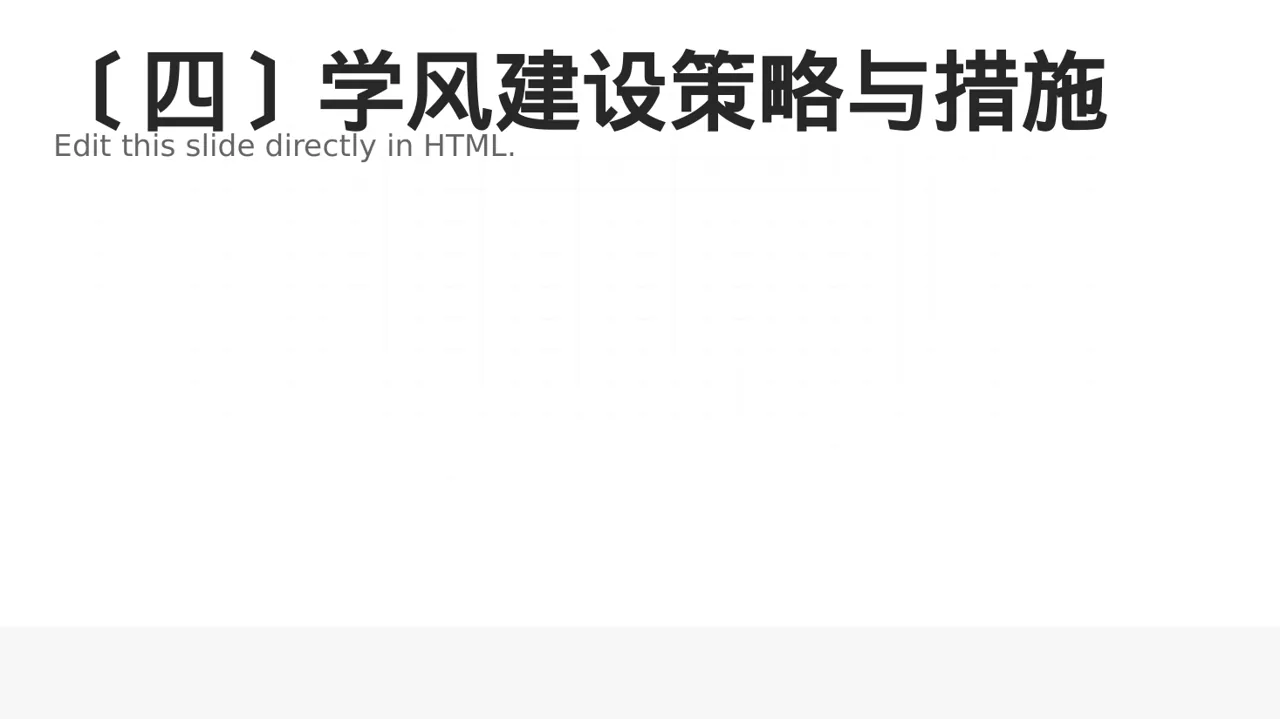 科技商务风学风建设主题宣讲PPT模板 第5页预览
