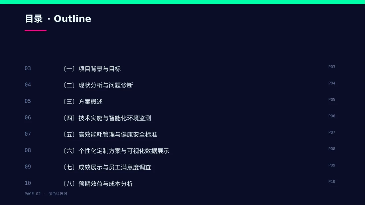 办公环境管理提升方案 PPT模板 第2页预览