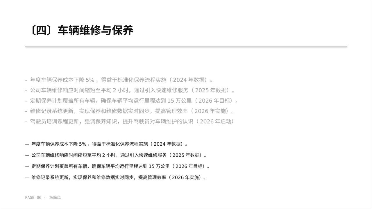 车辆管理制度宣讲 PPT模板 第6页预览