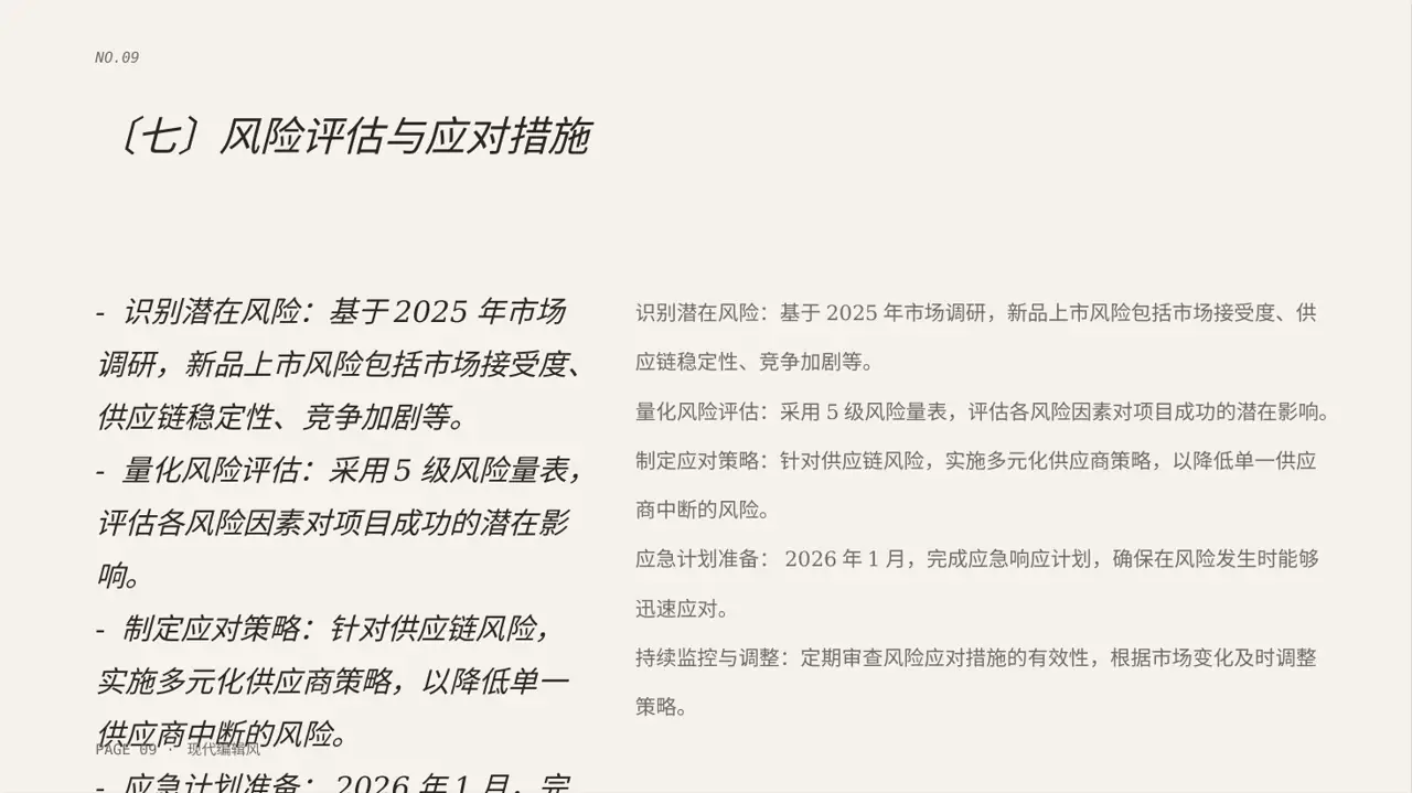 新品预热宣传方案文稿 PPT模板 第9页预览