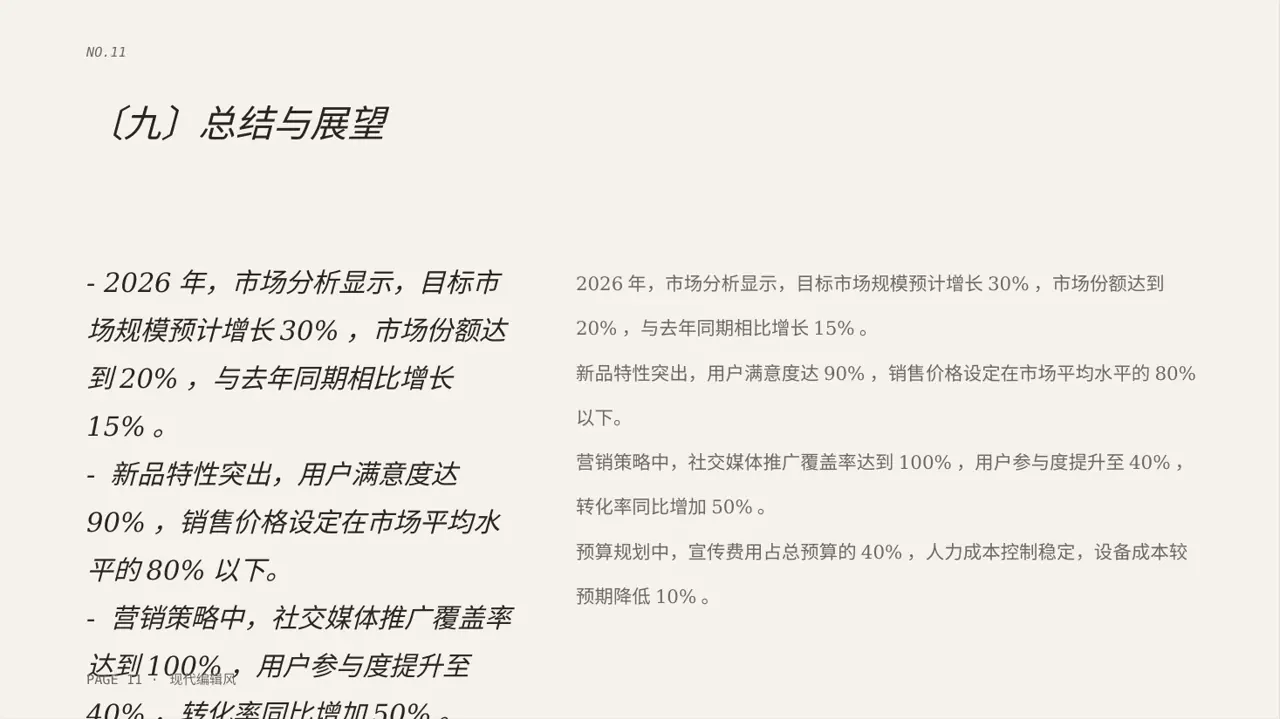 新品预热宣传方案文稿 PPT模板 第11页预览