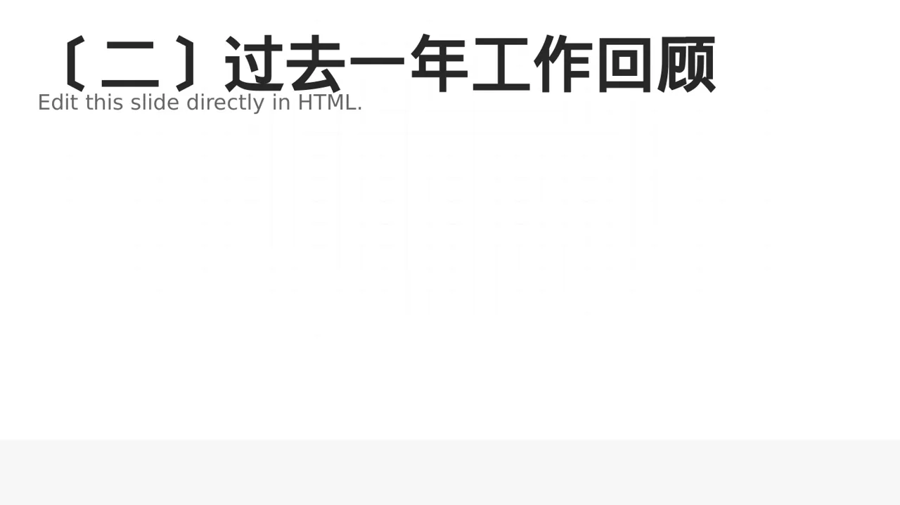 学生会年度工作总结PPT模板 第3页预览